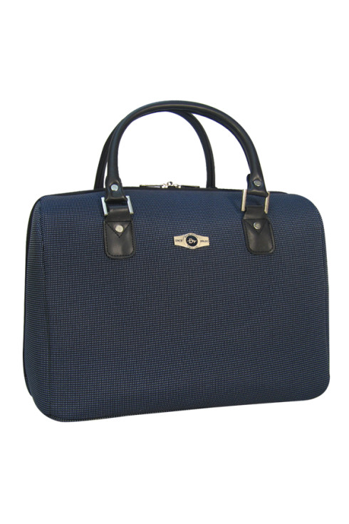 Ручная Кладь  Бьюти-кейс 6088 dark blue 16 дюймов